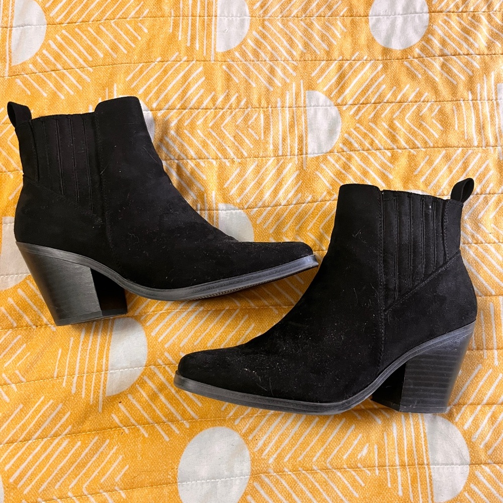Elegant Black Ankle Booties